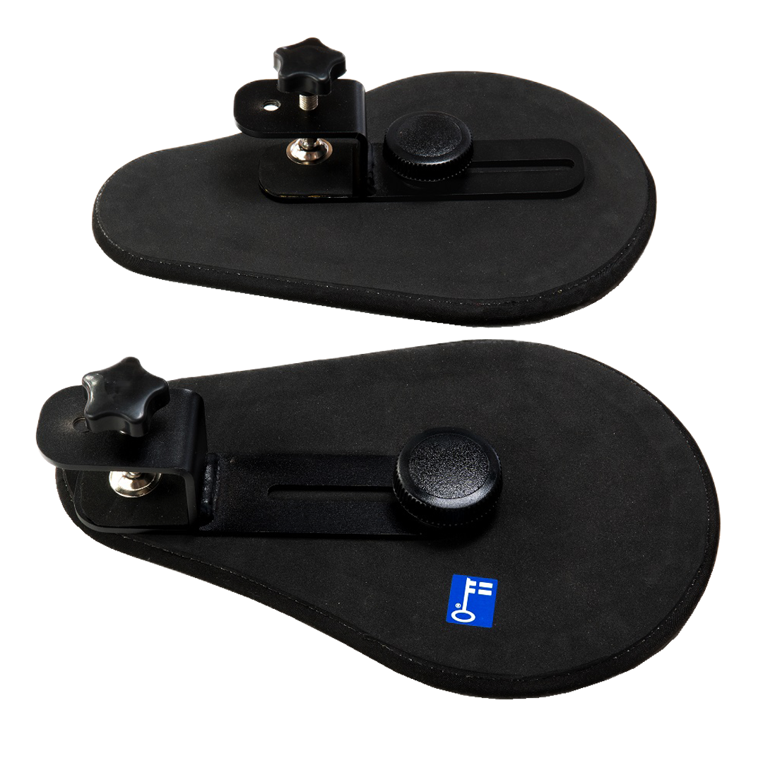 Two-piece adjustable Pisara forearm support